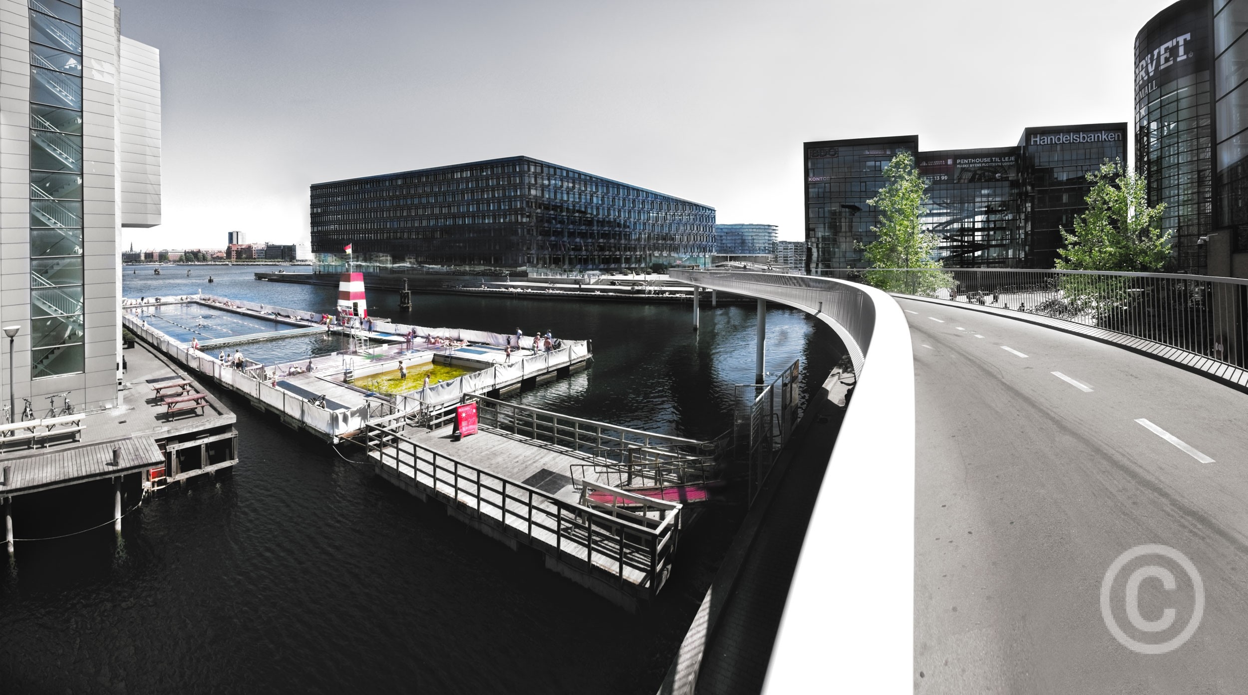 Public Swimming Pool - Havnebadet Fisketorvet Copenhagen, Denmark © Prosper Jerominus 2018