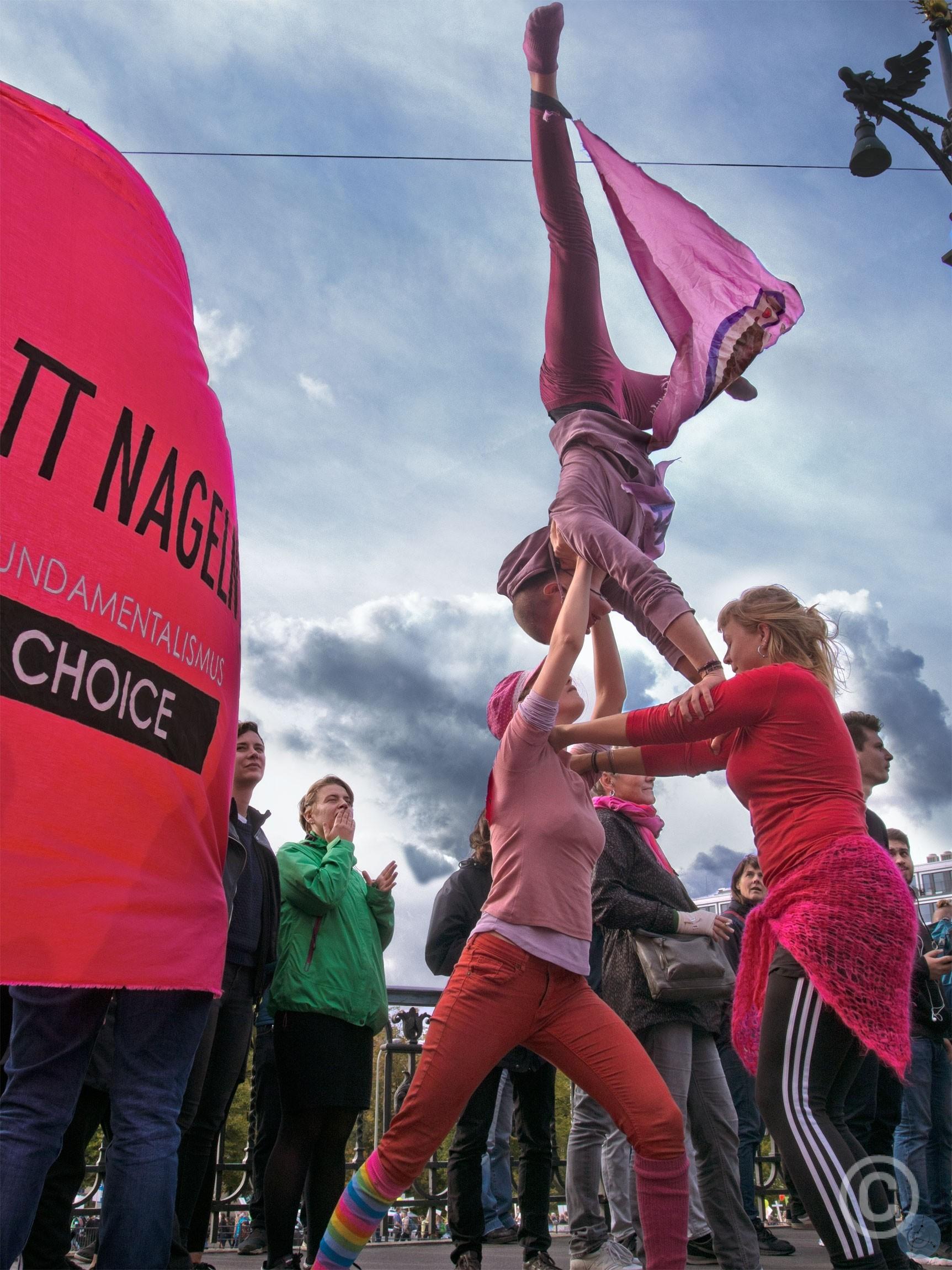 PRO LIFE demonstration Berlin 2018 My Body My Choice MARSCH FÜR DAS LEBEN © Prosper Jerominus 2018