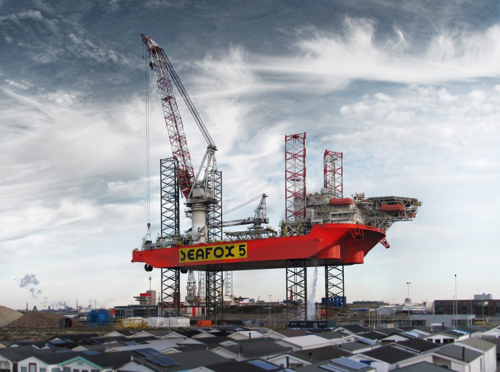 Seafox 5 Platform Seaport Amsterdam IJmuiden, The Netherlands © Prosper Jerominus 2018