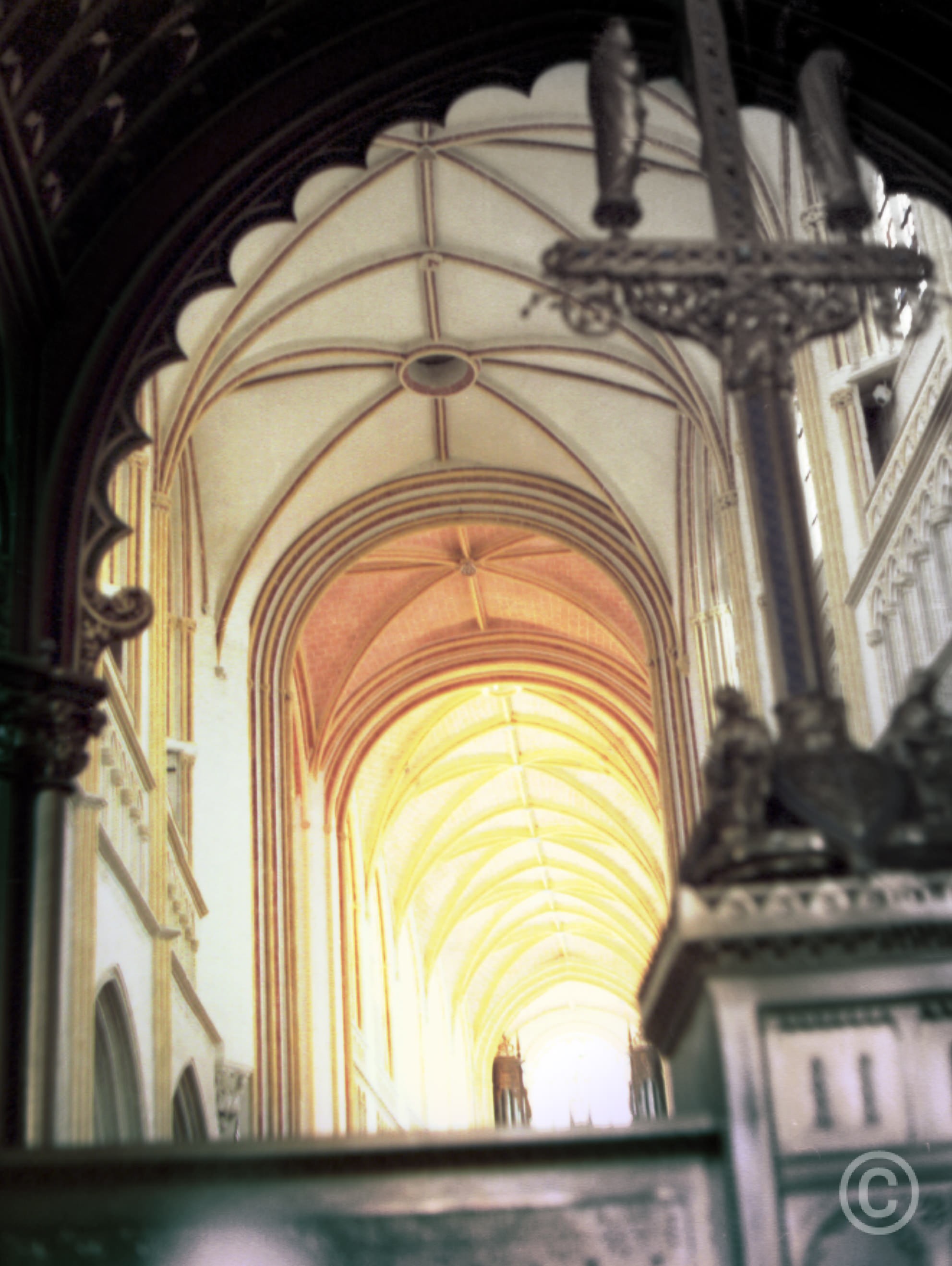 Left Penchant Cathedral of Saint Corentin of Quimper, Cournouaille, France © Prosper Jerominus 1999