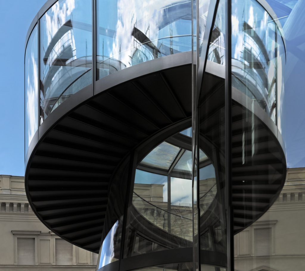 Light stairs. Deutsche Historische Museum, Berlin