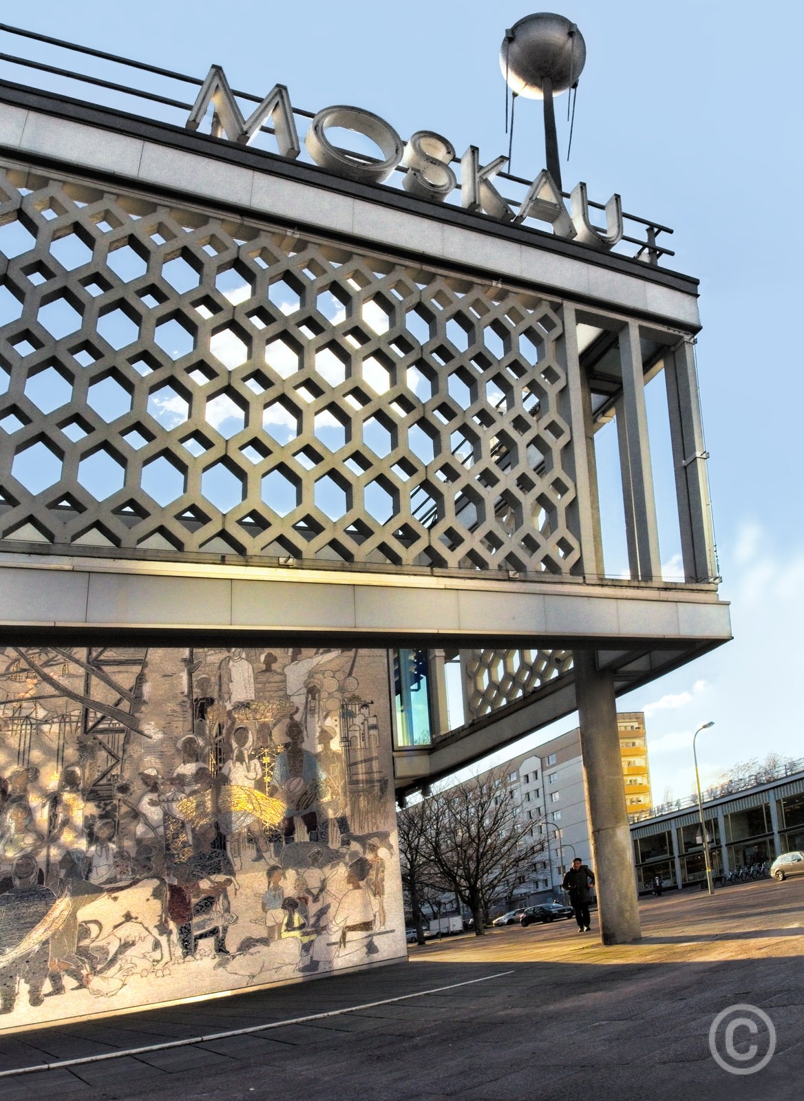 Cafe Moscau Berlin Josef Kaiser architect-designer, 1964