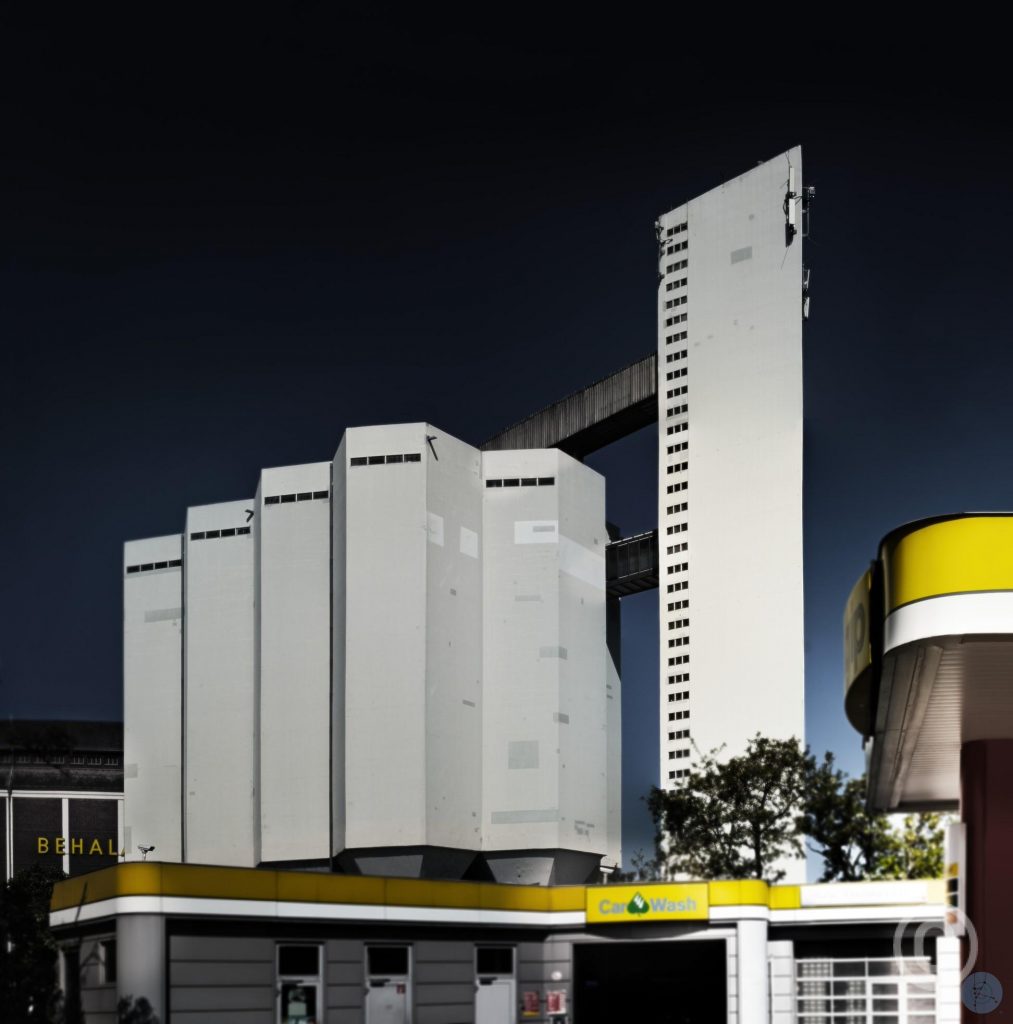 Cement handling facility - Silos Berlin Harbour - Behala Westhafen