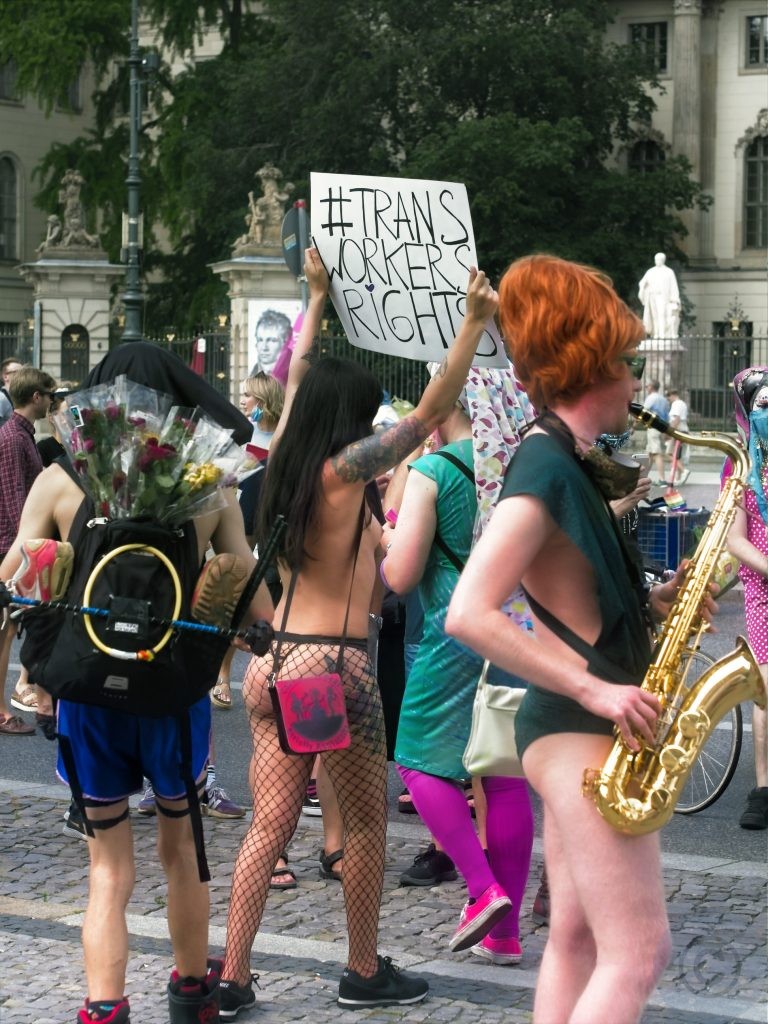 Humboldt watching - #Trans workers Rights Pride Parade Berlin 2020